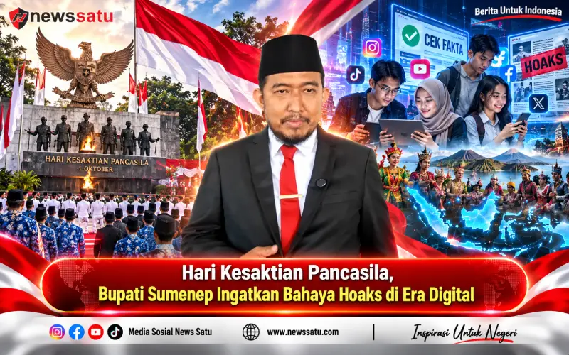 Hari Kesaktian Pancasila, Bupati Sumenep Ingatkan Bahaya Hoaks di Era Digital