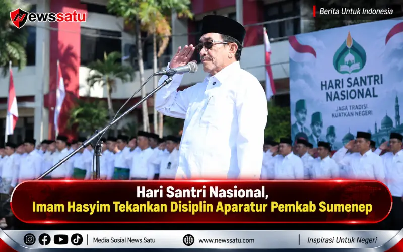 Hari Santri Nasional, Imam Hasyim Tekankan Disiplin Aparatur Pemkab Sumenep