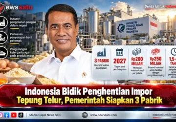 Indonesia Bidik Penghentian Impor Tepung Telur, Pemerintah Siapkan 3 Pabrik