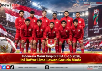 Indonesia Masuk Grup G FIFA U-15 2026, Ini Daftar Lima Lawan Garuda Muda