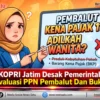 KOPRI Jatim Desak Pemerintah Evaluasi PPN Pembalut dan Buku