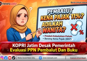 KOPRI Jatim Desak Pemerintah Evaluasi PPN Pembalut dan Buku