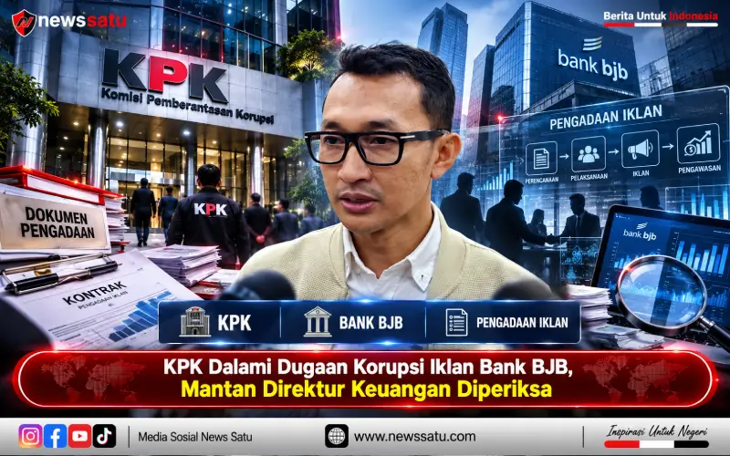 KPK Dalami Dugaan Korupsi Iklan Bank BJB, Mantan Direktur Keuangan Diperiksa