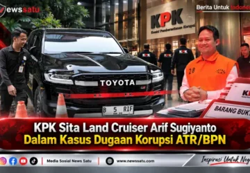 KPK Sita Land Cruiser Arif Sugiyanto Dalam Kasus Dugaan Korupsi ATR/BPN