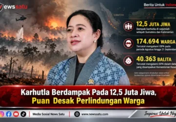 Karhutla Berdampak Pada 12,5 Juta Jiwa, Puan Desak Perlindungan Warga