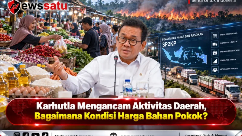 Karhutla Mengancam Aktivitas Daerah, Bagaimana Kondisi Harga Bahan Pokok?