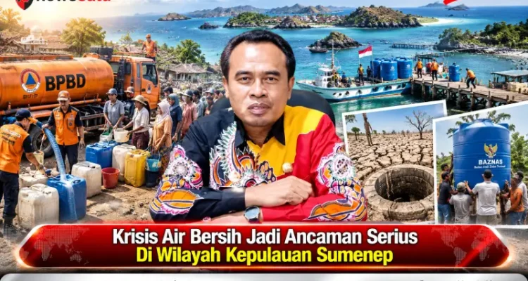 Krisis Air Bersih Jadi Ancaman Serius Di Wilayah Kepulauan Sumenep