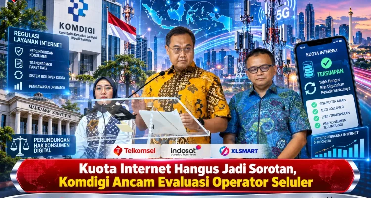 Kuota Internet Hangus Jadi Sorotan, Komdigi Ancam Evaluasi Operator Seluler