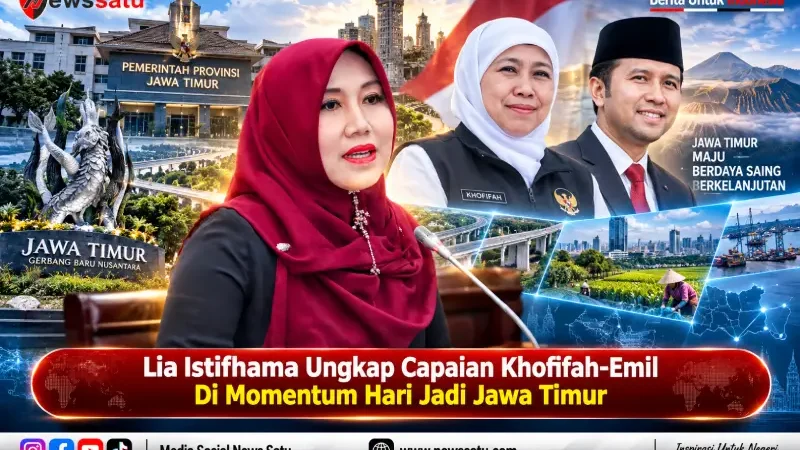 Lia Istifhama Ungkap Capaian Khofifah-Emil Di Momentum Hari Jadi Jawa Timur