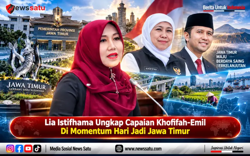 Lia Istifhama Ungkap Capaian Khofifah-Emil Di Momentum Hari Jadi Jawa Timur