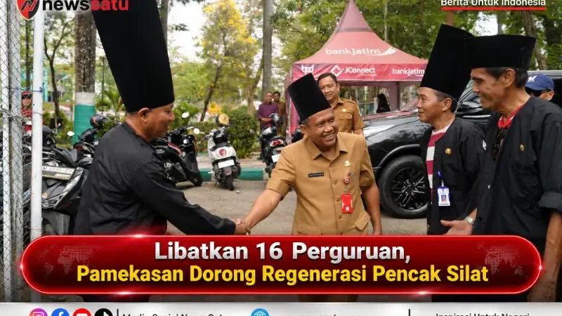 Libatkan 16 Perguruan, Pamekasan Dorong Regenerasi Pencak Silat