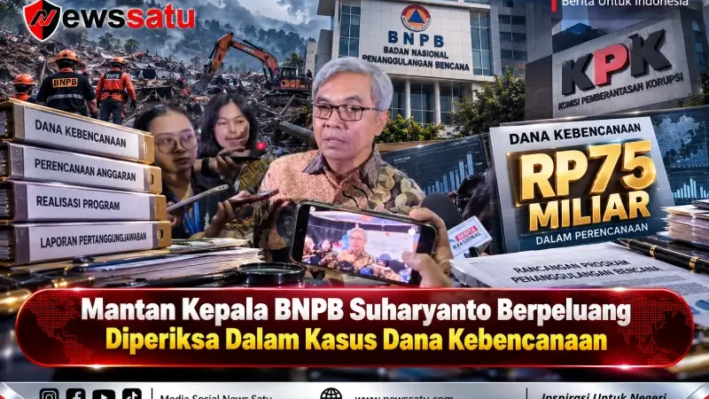 Mantan Kepala BNPB Suharyanto Berpeluang Diperiksa Dalam Kasus Dana Kebencanaan