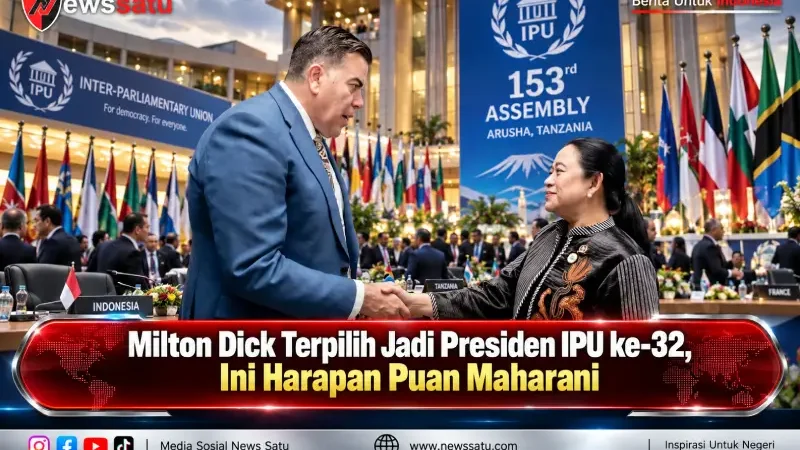 Milton Dick Terpilih Jadi Presiden IPU ke-32, Ini Harapan Puan Maharani