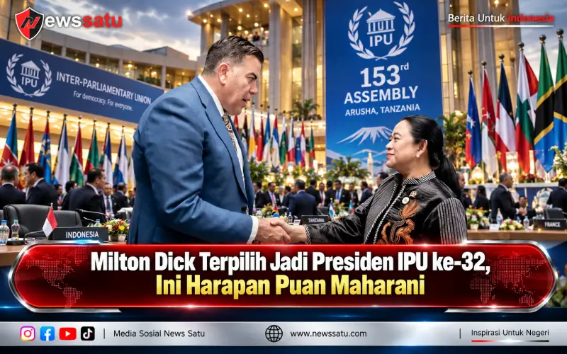 Milton Dick Terpilih Jadi Presiden IPU ke-32, Ini Harapan Puan Maharani