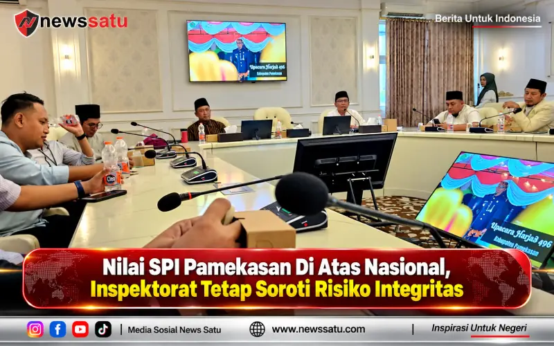 Nilai SPI Pamekasan Di Atas Nasional, Inspektorat Tetap Soroti Risiko Integritas