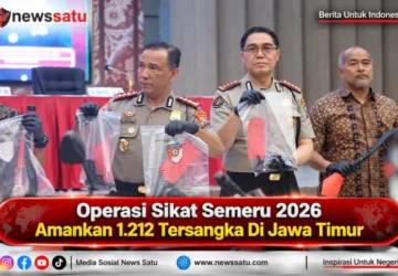 Operasi Sikat Semeru 2026 Amankan 1.212 Tersangka Di Jawa Timur