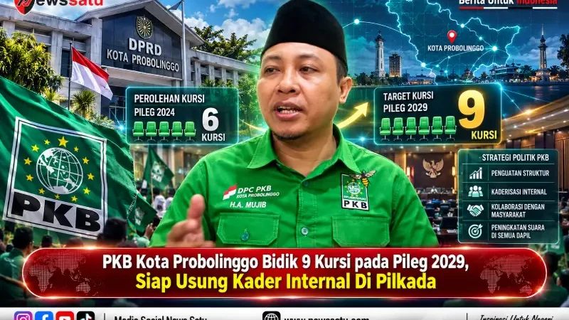 PKB Kota Probolinggo Bidik 9 Kursi pada Pileg 2029, Siap Usung Kader Internal Di Pilkada