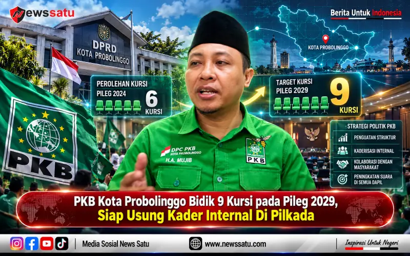 PKB Kota Probolinggo Bidik 9 Kursi pada Pileg 2029, Siap Usung Kader Internal Di Pilkada