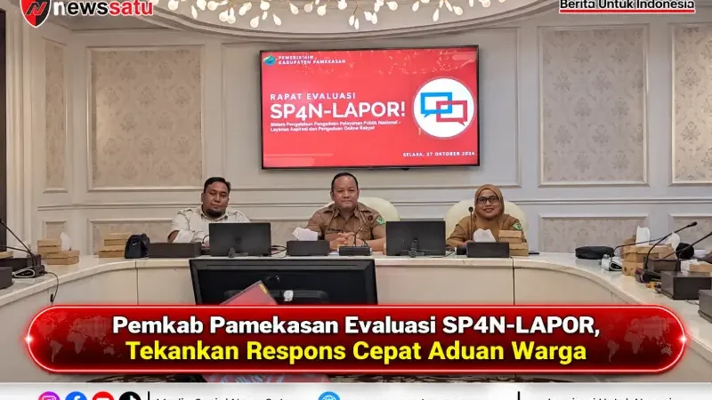 Pemkab Pamekasan Evaluasi SP4N-LAPOR, Tekankan Respons Cepat Aduan Warga
