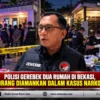 Polisi Gerebek Dua Rumah Di Bekasi, 9 Orang Diamankan Dalam Kasus Narkoba