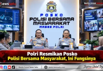Polri Resmikan Posko Polisi Bersama Masyarakat, Ini Fungsinya