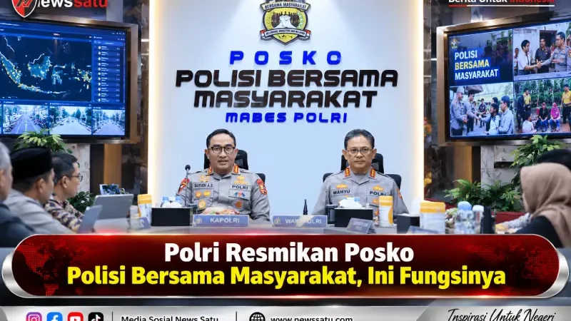 Polri Resmikan Posko Polisi Bersama Masyarakat, Ini Fungsinya