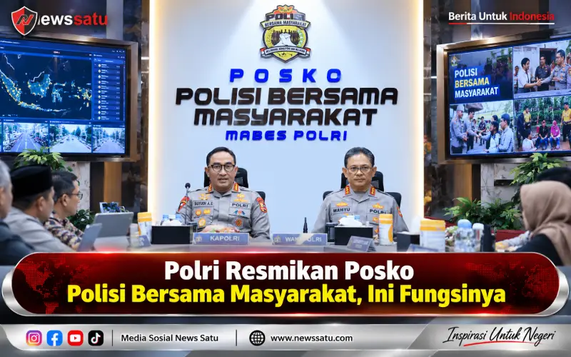 Polri Resmikan Posko Polisi Bersama Masyarakat, Ini Fungsinya