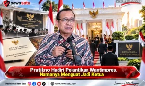 Pratikno Hadiri Pelantikan Wantimpres, Namanya Menguat Jadi Ketua