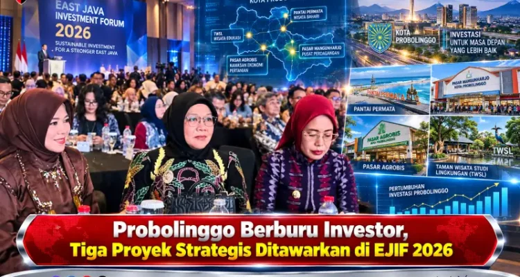 Probolinggo Berburu Investor, Tiga Proyek Strategis Ditawarkan di EJIF 2026