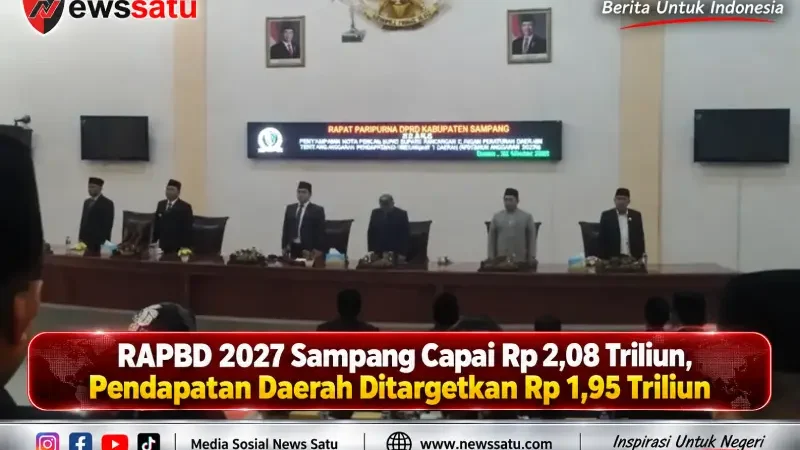 RAPBD 2027 Sampang Capai Rp 2,08 Triliun, Pendapatan Daerah Ditargetkan Rp 1,95 Triliun
