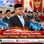 Resmi Dilantik, Dudung Gantikan Djamari Chaniago sebagai Menko Polkam