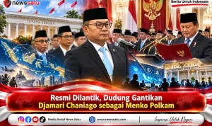 Resmi Dilantik, Dudung Gantikan Djamari Chaniago sebagai Menko Polkam