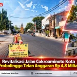 Revitalisasi Jalan Cokroaminoto Kota Probolinggo Telan Anggaran Rp 4,8 Miliar