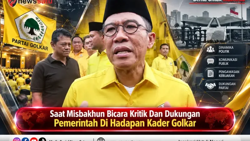 Saat Misbakhun Bicara Kritik Dan Dukungan Pemerintah Di Hadapan Kader Golkar