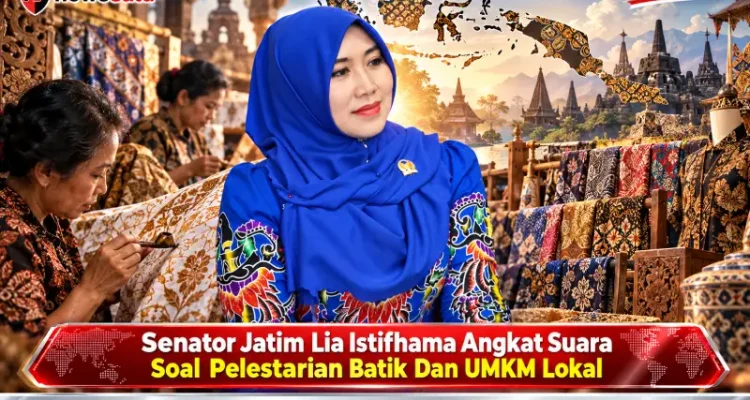 Senator Jatim Lia Istifhama Angkat Suara Soal Pelestarian Batik Dan UMKM Lokal