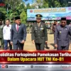 Soliditas Forkopimda Pamekasan Terlihat Dalam Upacara HUT TNI Ke-81