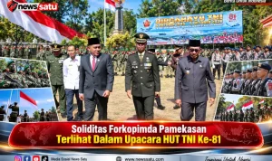 Soliditas Forkopimda Pamekasan Terlihat Dalam Upacara HUT TNI Ke-81 Soliditas Forkopimda Pamekasan Terlihat Dalam Upacara HUT TNI Ke-81