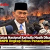 Status Nasional Karhutla Masih Dikaji, BNPB Ungkap Fokus Penanganan