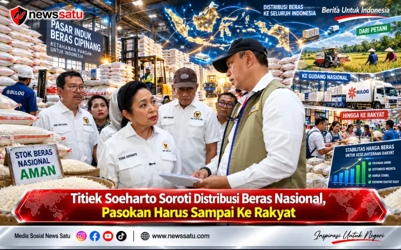 Titiek Soeharto Soroti Distribusi Beras Nasional, Pasokan Harus Sampai Ke Rakyat