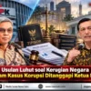 Usulan Luhut soal Kerugian Negara Dalam Kasus Korupsi Ditanggapi Ketua KPK