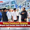 Wabup Pamekasan Dampingi Wagub Emil Dardak Sidak RSUD M. Noer